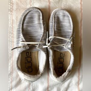 Hey Dudes Glacier Grey Size 5